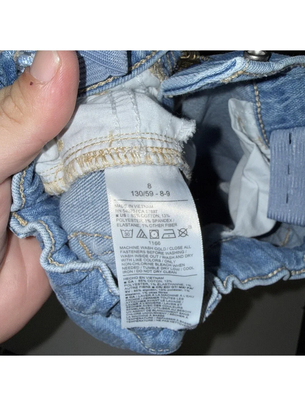 Old Navy High Rise Flare Size 8 Girl Jeans